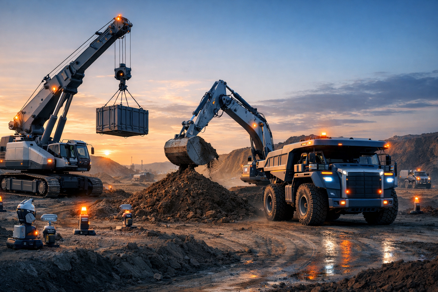 Роботизированный флот техники