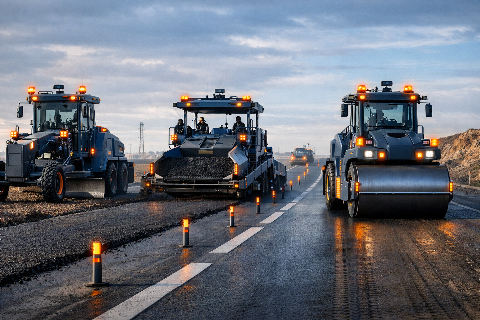 Роботизация дорожной техники